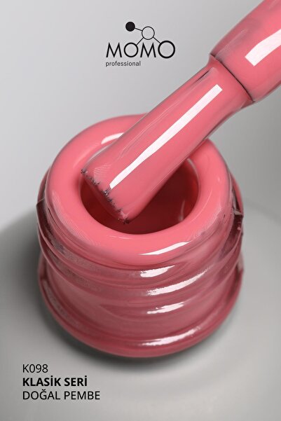 MOMO professional Kalıcı Oje K098, Doğal Pembe, 4 ml, TPO- FREE