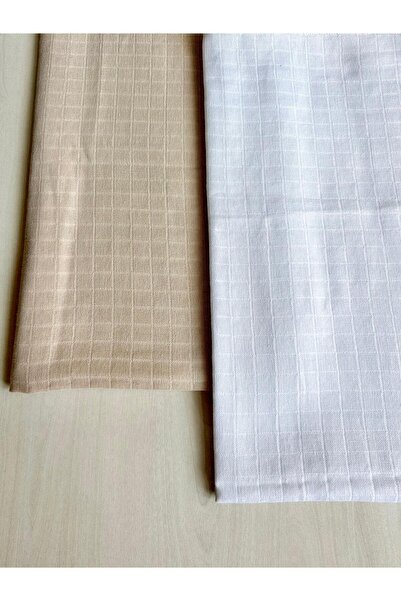 Sevza Kids Multi-Purpose 2-Piece Muslin Cover & Blanket, 100% Cotton Pure Collection Beige