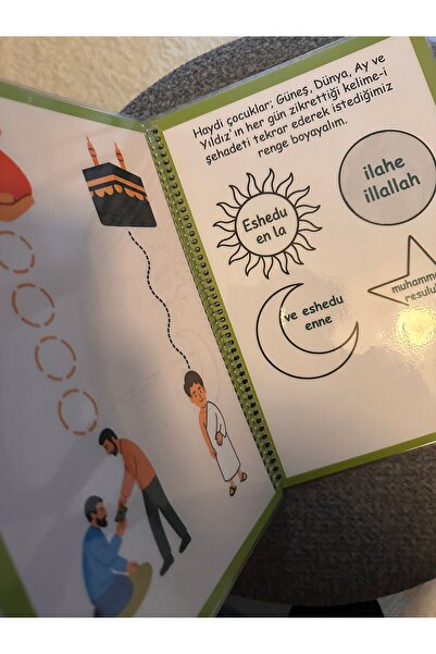 BEYKAFA İslamın şartları çizgi çalışması defteri