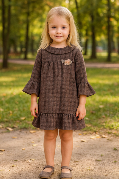 Veni Baby Girl's Cashmere Dress