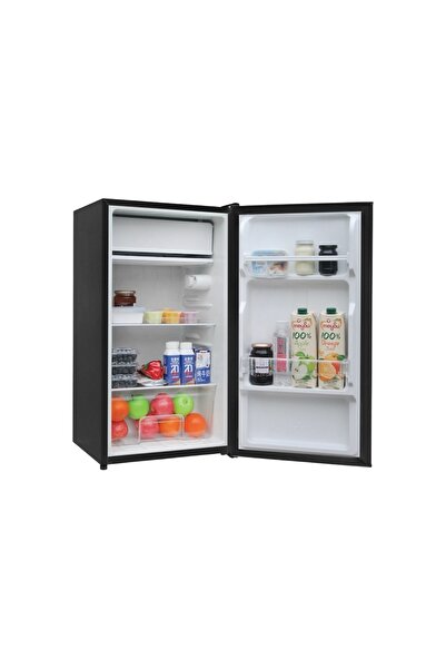 DLC ثلاجة صغيرة بباب واحد مع فريزر علوي – مثالية للمكاتب والغرف والشقق الصغيرة – DLC-32390B