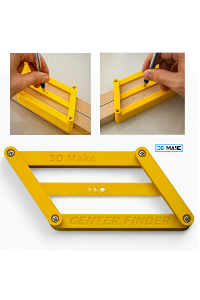 3DMake Merkez Hattı İşaretleme Gönyesi 50 mm Genişlik