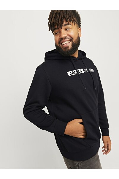 Jack & Jones Plus Hoodie Plus Logo Hoodie