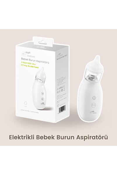 BEBEBAO Q2 Elektrikli Bebek Burun Aspiratörü Çocuk Burun Temizleme Makinesi Şarjlı