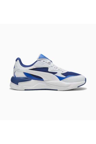 Puma X-Ray Speed-White-Gray Violet Unisex Spor Ayakkabısı 384638