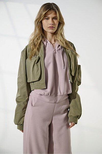 ONLY Green Mermaid Γυναικείο μπουφάν Onlsaga Bomber 15336303