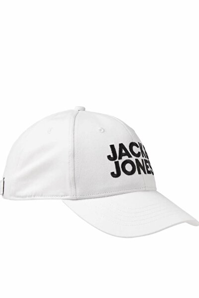 Jack & Jones Jack&jones Jacgall Baseball Cap Noos 12254296 Beyaz