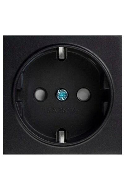 VİKO ARTLİNE NOVELLA/TRENDA SİYAH KAPAKLI TOPRAKLI PRİZ KAPAK Ç.K.