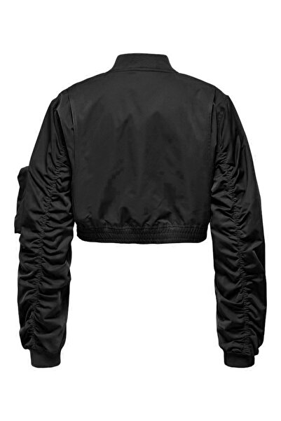 ONLY Γυναικείο μαύρο μπουφάν Onlsaga Bomber Cc Otw 15336303-Μαύρο