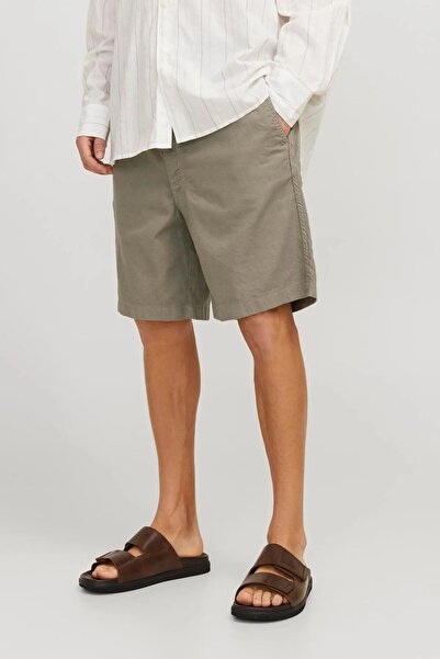 Jack & Jones Men's Green Jpstjaiden Campaign Hybridbondishort Srt Shorts 12274968-Dustyoliv