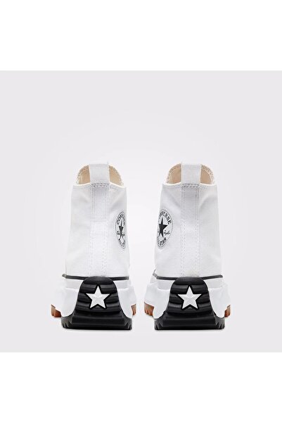 Converse Kadin Beyaz Run Star Hike Canvas Platform Spor & Günlük Ayakkabı 166799C-White