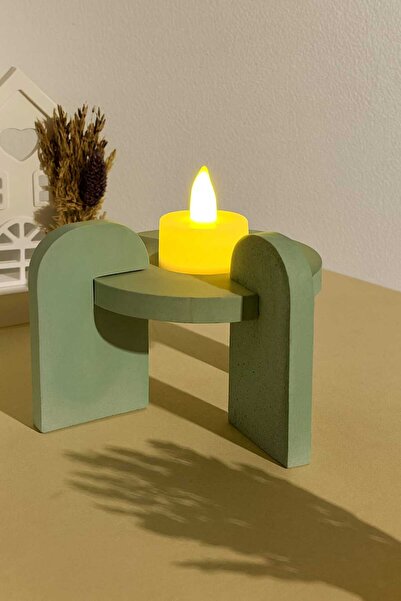 Concrete Tealight Candle Stand