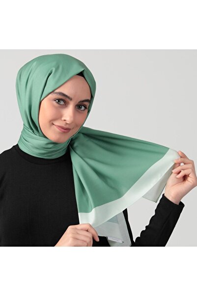 ipekistanbul Şal din mătase din bumbac - Şal de culoare solidă - Fistic