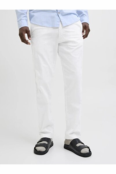 Jack & Jones Erkek Beyaz Jpstkane Hybrid Bondi Jogger Sn Pantolon 12274977-White