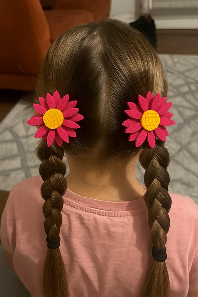 Design 4N 2 'li Papatya Lastikli Toka