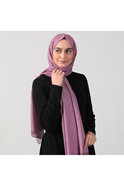 ipekistanbul Pamuk Ipek Şal - Düz Renk Şal - Leylak