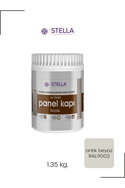 Stella Su bazlı kokusuz amerikan panel kapı boyası özel formüle edilmiş