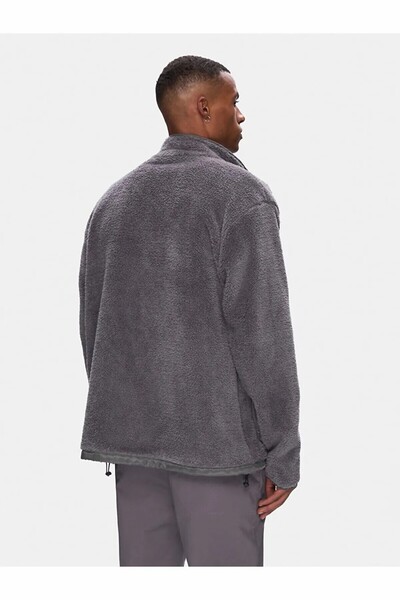 Ltb Μπουφάν Stand Collar Solid Grey