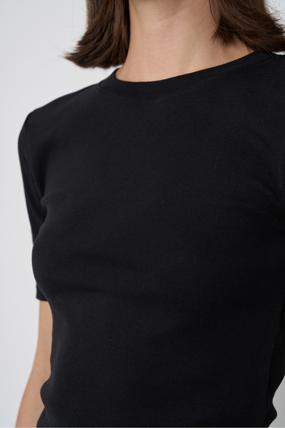 Beyyoglu Crop Basic Tshirt