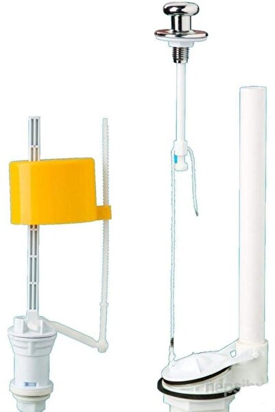 MELEKYAPI Sicilya Çekmeli Rezevuar İç Takimi (Cocuk Klozetlerine Uyumlu Beyaz...