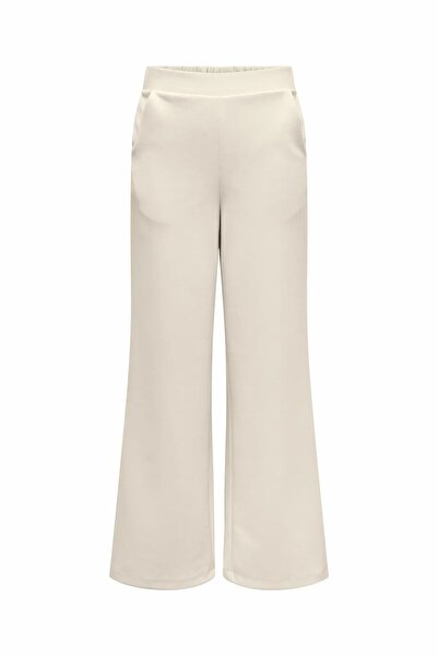 ONLY Women's Straight Leg Elastic Waist Trousers - 15339819