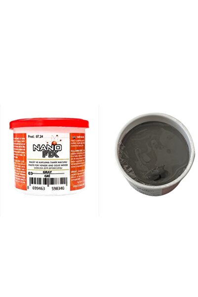 Genel Markalar 2 Adet Ahşap Mobilya Tamir Dolgu Macunu Gri