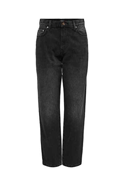 ONLY Women's Black Onltokyo Hw Carrot Ank Dnm Ana882 Jean 15336092-Washedbla