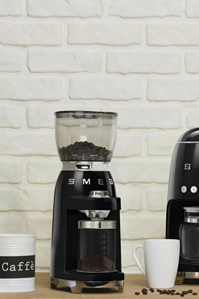 SMEG 50's Style Siyah Kahve Öğütücü