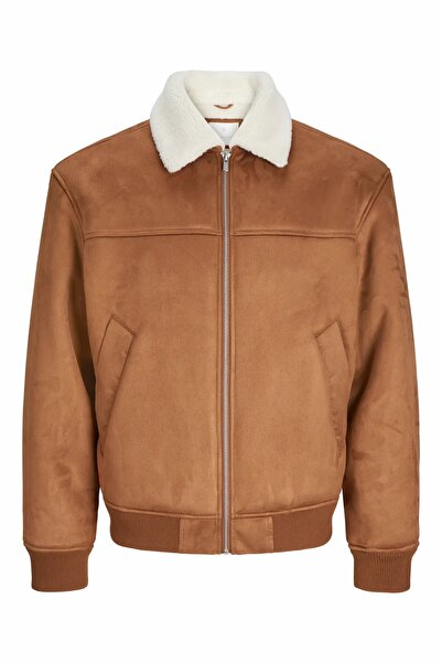 Jack & Jones Ανδρικό μπουφάν Toffee Brown Bomber - 12266798