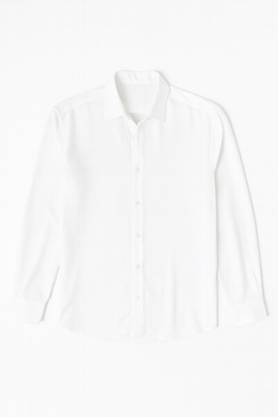 Redline Men's Long Sleeve Regular Fit Linel Shirt