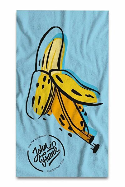 John Frank Men's Blue John Frank Towel Beach Towel Jfss23Tw06-Std