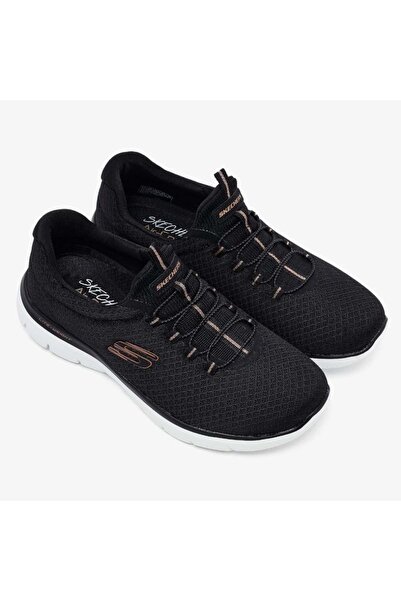 SKECHERS Summits 12980TK Günlük Kadın Spor Ayakkabı SİYAH-BEYAZ