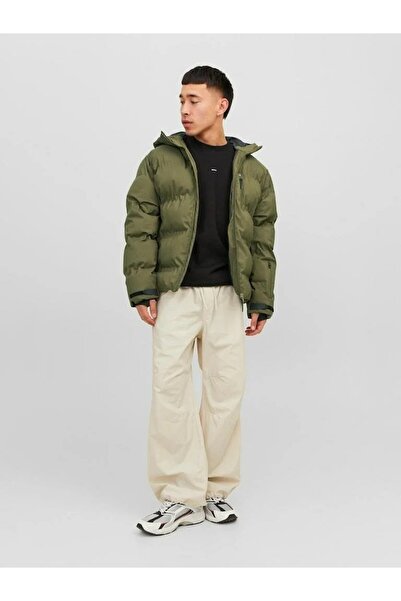 Jack & Jones Khaki Men's Coat 12238998_Jcosweep Puffer Sn