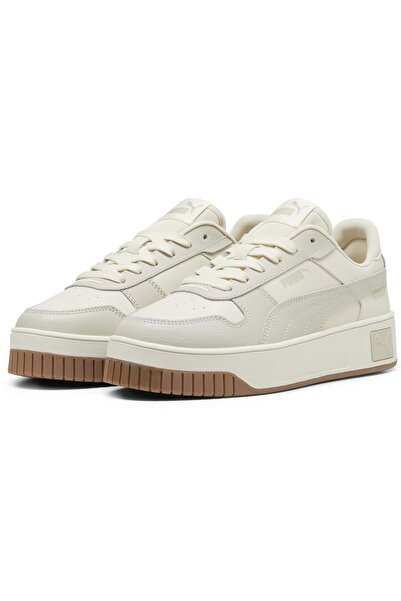 Puma 389390 Carina Street Sneaker Unisex Spor Ayakkabı BEJ