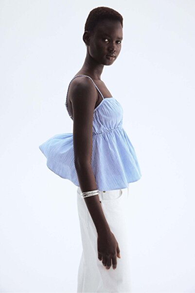 H&M Peplum strappy top