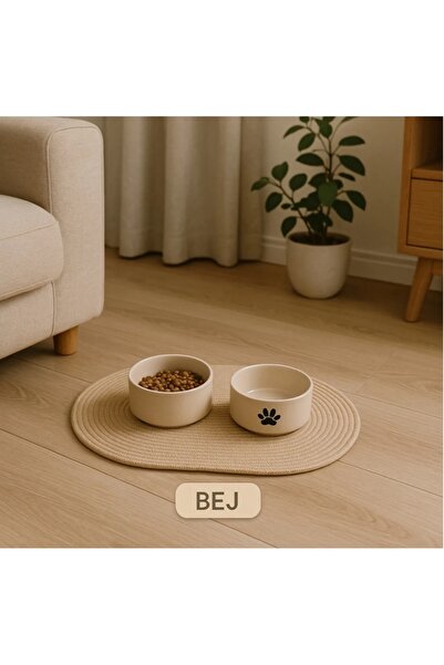 ÖRGÜM Kedi Paspası Kedi Mama Paspası