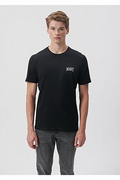 Mavi Erkek Siyah Logo Tişört Siyah T-shirt 0611714-900-std