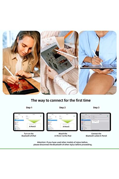 OEM Stylus iPad Pen, LMFS®, Professional Stylus for Apple iPad 2018-2024