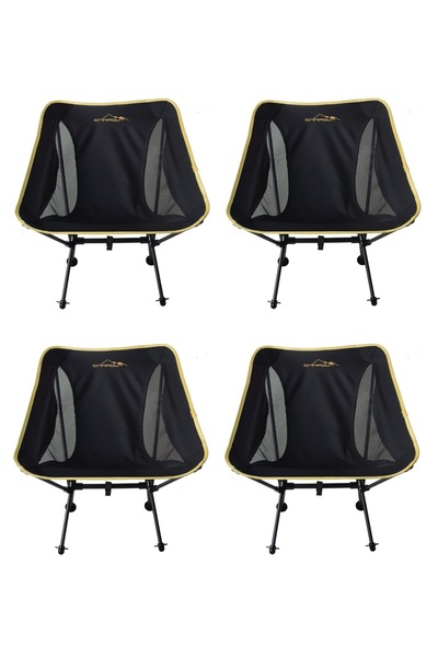 NURGAZ CAMPOUT 4'LÜ PRATİK SANDALYE SET