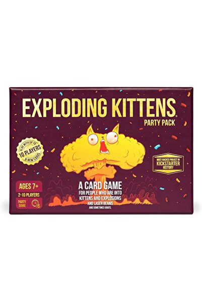 Exploding Kittens LLC Pachet de petrecere Exploding Kittens, Fulgii de ovăz, ...