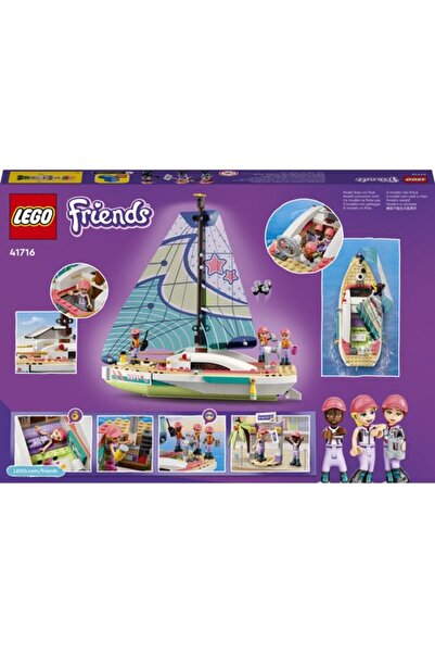 LEGO ® Friends Stephanie’nin Yelkenli Macerası 41716-7 Yaş ve Üzeri  Oyuncak Yapım Seti (309 Parça)