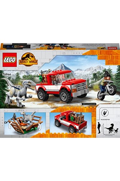 LEGO Jurassic World 76946 Blue and Beta Velociraptor Capture