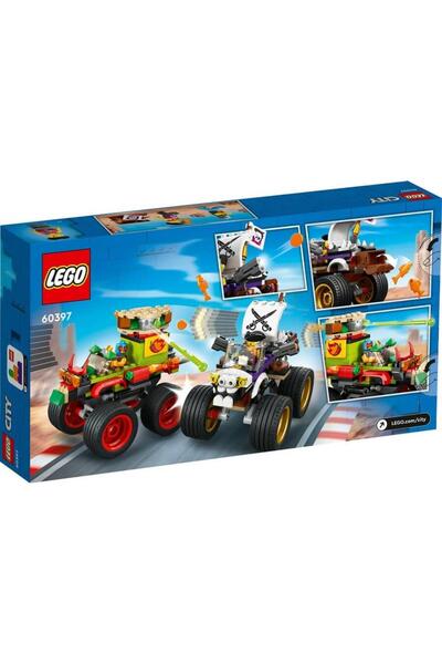 LEGO 60397 سباق شاحنات المدينة مونستر