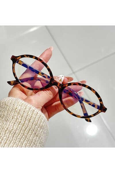 MONAL Miuw Oval Frame Blue Light Protection Screen Glasses Optical Compatible Glasses Can Be Replaced