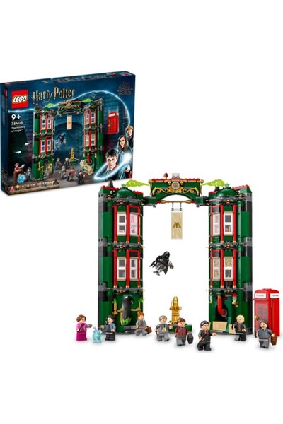 LEGO Harry Potter™ Sihir Bakanlığı 76403-9 Yaş Ve Üzeri Için Koleksiyonluk Oyuncak Yapım Seti (990 PARÇA)