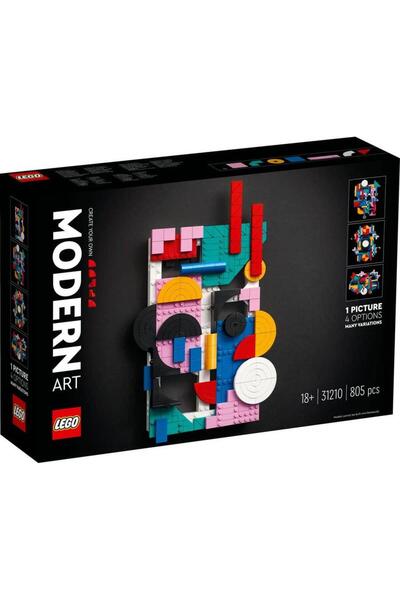 LEGO ® الفن الحديث 31210 - مجموعة بناء النماذج للبالغين (805 قطعة)