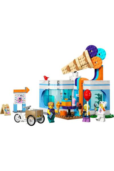 LEGO City Dondurma Dükkanı 60363 - 6 Yaş Ve Üzeri Çocuklar Için Yaratıcı Oyuncak Yapım Seti (296 PARÇA)