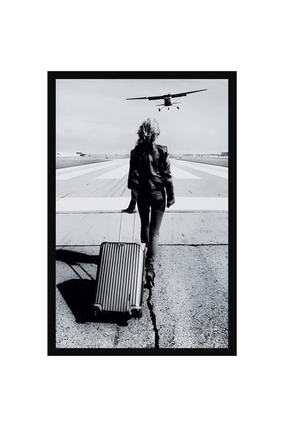 Hi Kami صورة عتيقة باللونين الأبيض والأسود - بطاقة ملاحظات هدية مزخرفة وبطاقة بريدية |   10x15 سم