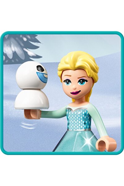 LEGO قلعة إلسا من ديزني 43199 مع ساحة