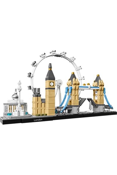 LEGO ® Architecture London 21034 - مجموعة بناء للبالغين المهتمين بالسفر والهندسة المعمارية (468 قطعة)